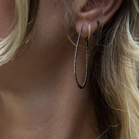 a sweet swap for a huggie hoop in<br>shop the look > honey bee <span class='visuallyhidden'>Call or text 323-404-2959 if you need shopping assistance.</span>